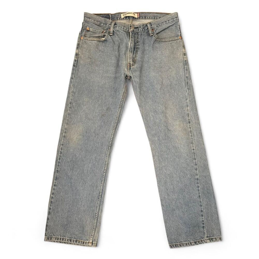 Y2K era Levi's 505 denim jeans medium wash straight Fit jeans 34X30